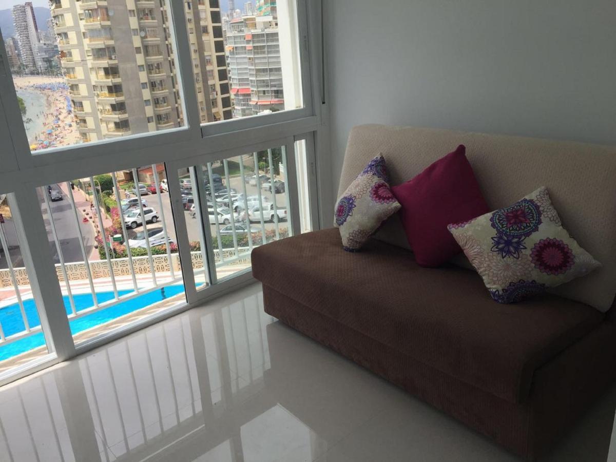 Levante Beachfront Luxury Apartment Бенідорм Екстер'єр фото